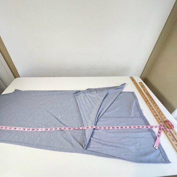 Paige Womens Sage Sleeveless Midi Tank Dress Gray XS V-neck Side Slit Casual - Picture 10 of 10